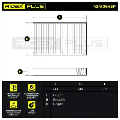 424I0645P 4.webp - Alternative Part Numbers: 424I0645P, 110768100A , 110768100B , 110768100C