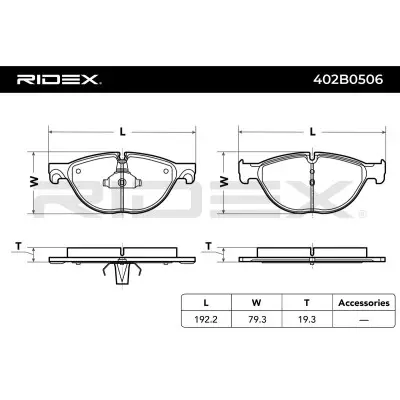 402B0506 2.webp - Alternative Part Numbers: 402B0506, 34116851269, 34116793021, 34116775322, 34116775318, 34112449268