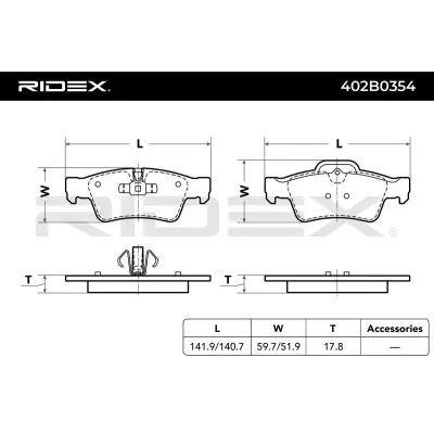 402B0354 3.webp - Alternative Part Numbers: 402B0354, 1644201920, A0044205220 , A0084205320, 1644201520, 1644202720, A0044205220(MERCEDES-BENZ), A0084205320(MERCEDES-BENZ), A1644201520 , A1644201920 , A1644202720