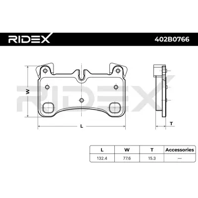 402B0766 3.webp - Alternative Part Numbers: 402B0766, 7L0698451C, 7L0698451D, 7L0698451F, 95535293960, 95535293961, 95535293962, 95535293963, 95535293964