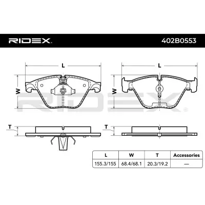 402B0553 2.webp - Alternative Part Numbers: 402B0553, 34116775314, 34116798190, 34116850885, 34116850886, 34116871557, 34112449266
