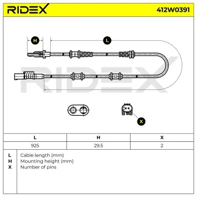412W0391 A2465402510  5.webp - Alternative Part Numbers: 412W0391, 24.0711-5388.3, 02.42.396 , SKWSS-0350391, A2465402510 