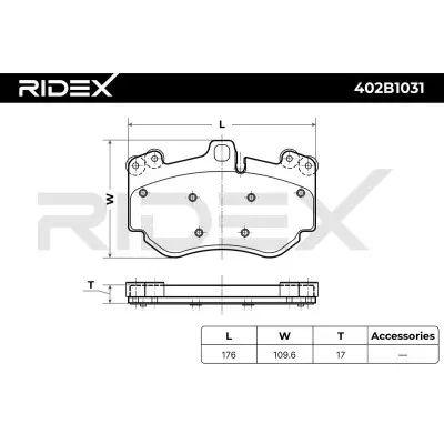 402B1031 3.webp - Alternative Part Numbers: 402B1031, 4KE698151G , 7L5698151 , 95535193950, 95535193951, 95535193952