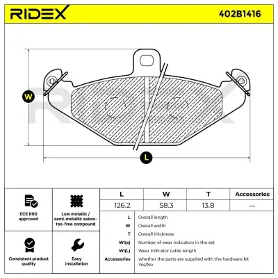 402B1416 3.webp - Alternative Part Numbers: 402B1416, 93191371, 4801293, 4801664, 9199059, 93184618, 6002446
