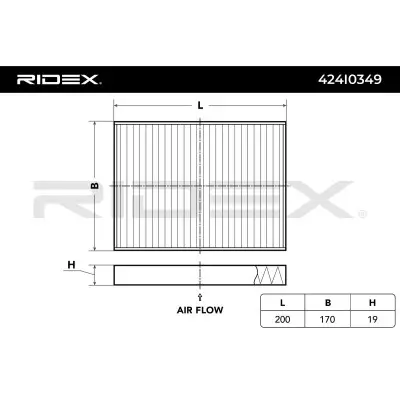 424I0349 3.webp - Alternative Part Numbers: 424I0349, 64316945596, 64316945596(BMW)