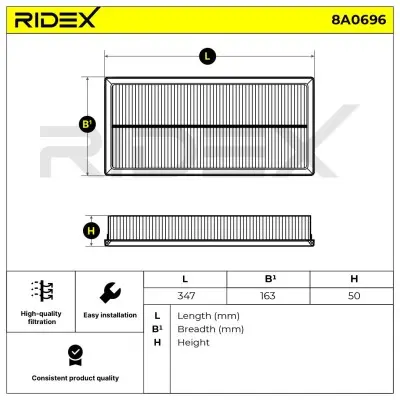 8A0696 3.webp - Alternative Part Numbers: 8A0696, LR011593, AH42-9610-AA 