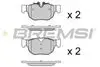 [(107311, 'REAR BRAKE PAD - (BP3936, T4A33131, LR122689, T4A40668)')]