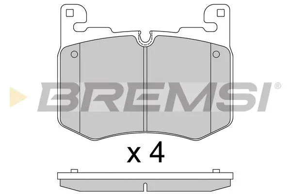 [(107357, 'FRONT BRAKE PAD - (BP3947, 02T4A34066, T4A32804, T4A34066, T4A39392, LR119717, LR134709)')]