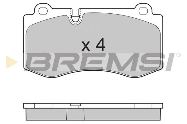 [(16592, 'FRONT BRAKE PAD - (BP3362, A0054207820 , A0044206220 , A0044208020)')]