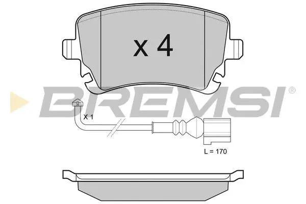 REAR BRAKE PAD