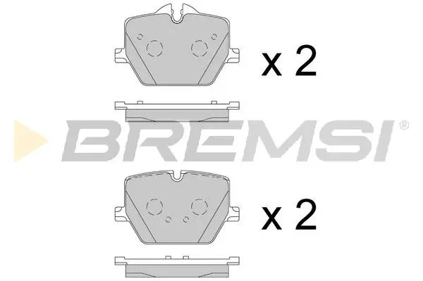 [(40223, 'REAR BRAKE PAD - (BP3902, 34206888835, 04466WAA03)')]