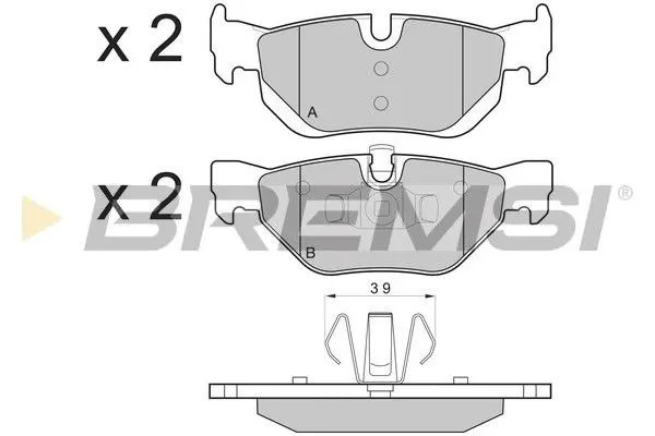 [(40225, 'REAR BRAKE PAD - (BP3194, 34216767148, 34212409257, 34121288894, 34121288893, 34121288892, 34121288891, 2288892, 2288891)')]