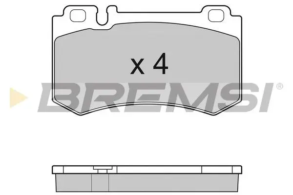 REAR BRAKE PAD (BP3164)