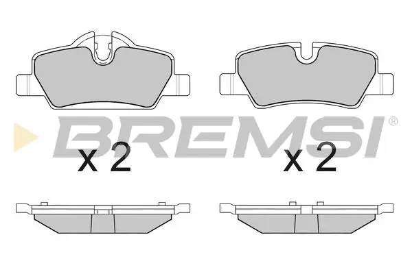 REAR BRAKE PAD (BP3632)