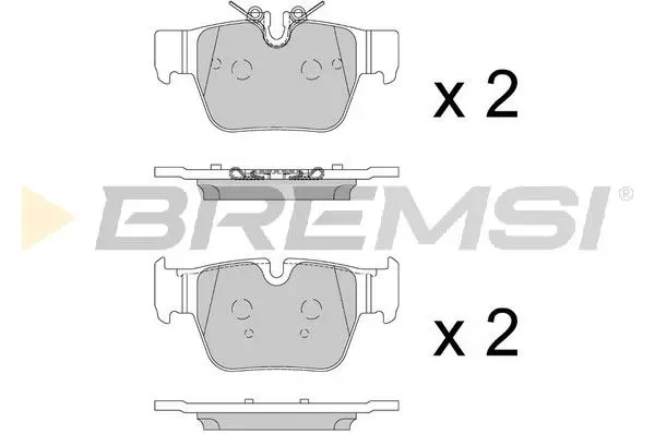 [(40263, 'REAR BRAKE PAD - (BP3903, 34206885600)')]