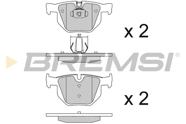 [(40332, 'REAR BRAKE PAD - (BP3102, 34216753850, 34216758870, 34216761285, 34216776937, 34216857108, 34216868497, 34212413040, 34212413041, 34216776937(BMW), 34216753852)')]