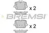 [(40368, 'REAR BRAKE PAD - (BP3914, 34206888831, 34206888832)')]