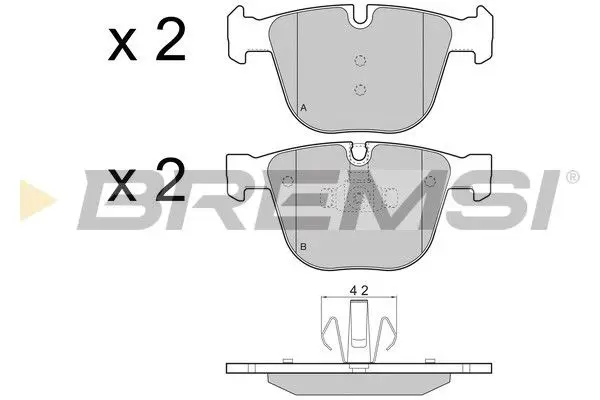 [(41289, 'REAR BRAKE PAD - (BP3448, 34212449286, 34216775342, 34216790966, 34216793025)')]
