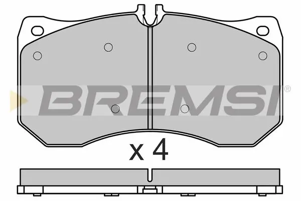 [(95559, 'FRONT BRAKE PAD - (BP3677, 4H0698151C , 4H0698151P , 8W0698151BF , 8W0698151BF(AUDI), 8W0698151BA)')]