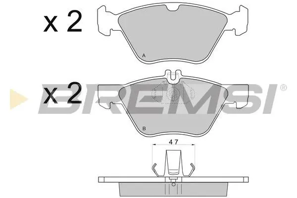 [(96505, 'FRONT BRAKE PAD - (BP2695, A0024204520 , A0024205020 , A0034202920 , A0034208320 , A0044200320 , A05114555AA , A05139218AA , A05139218AB)')]