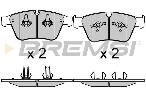 FRONT BARKE PAD - BP3713, 1644200920, 1644202320