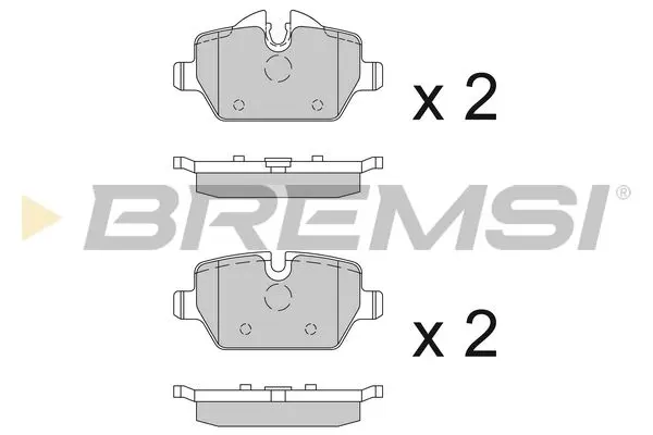 REAR BRAKE PAD - BP3196, 34212288889, 34216767145, 34216767146, 34216774417, 34216777240, 34216779294, 34216788183, 34121288890, 34212288890, 34212444446, 34219804735, 34219804739, 34219808172