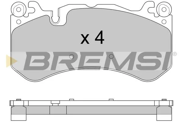 FRONT BRAKE PAD - BP3609, 4F0698151G , 4F0698151H , 4F0698151F , 4G0698151AC  , 4G0698151J , A0004203500 , A0004204400 , A0044207620 , A0044208420 , A0044208920 , A0044209520 , A0054201120 , A0054203320 , A0054206620 , A0054208920 , A0064202920 , A0064205420 , A0064206720