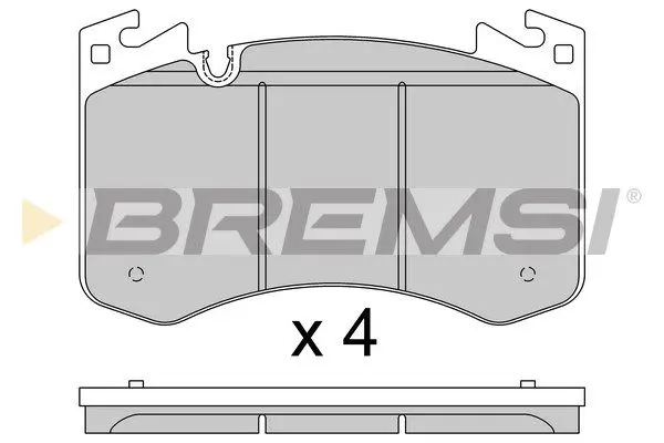 FRONT BRAKE PAD - BP4034CE, LR157389 , LR157390 , LR180976