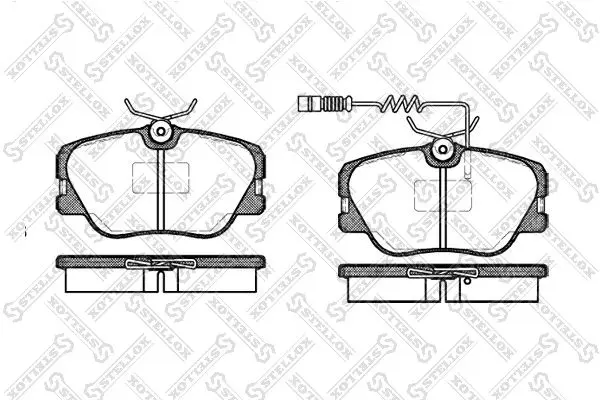 FRONT BRAKE PAD - 200 002B-SX, 42099200005, 1420122005, 1420072005, 0420992041 , 024209920, 0054204420  , 0024209920 , 0024202320 , 001420122005, 0014201220 , 000420992067  , 0004209920  , 0004200720