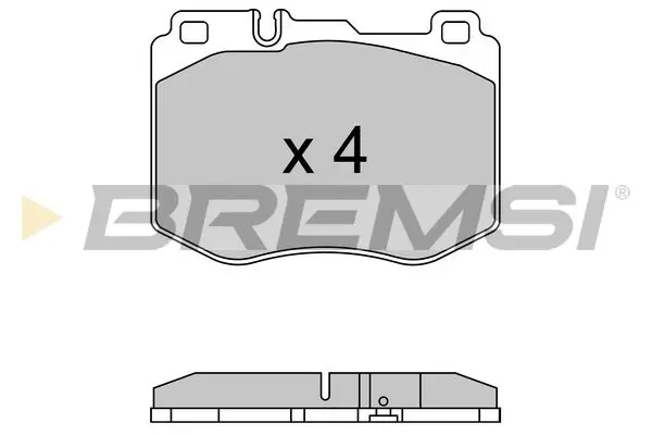 FRONT BRAKE PAD - BP3634, 0004206700 , 0004208000 , 0084201820 , 0084201920 , 0004209603, 0004207402 , A0004206700 , A0004208000 , A0084201820 , A0084201920 , A0004207402 , A0004209603