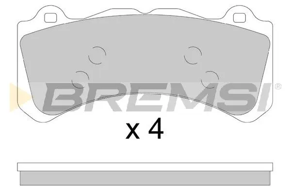 FRONT BRAKE PAD - BP3896, 31664689, 32142326, 32142489, 32287895
