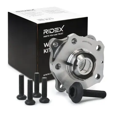 WHEEL BEARING KIT WITH HUB - 654W1353, 4M0407607 , 4M0498625 , 4M0498625F , 4M0498625A , 4M0498625B , 4M0498625C , 8W0407607A , 8W0407613 , 8W0407625B , 8W0498625 , 8W0598607 