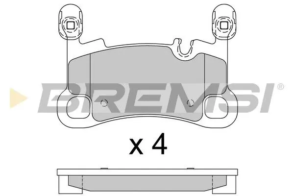 REAR BRAKE PAD - BP3940, 9V0698451K , 9Y0698451 , 9Y0698451H , 9Y0698451K , 9Y0698451P , 9Y0698451AC