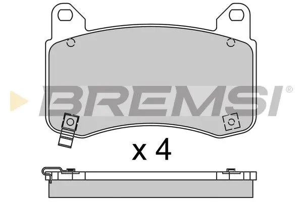 FRONT BRAKE PAD - BP3951, 800824-200-C, 8008242-00-A, 800824200B , 800824200D , 800824300B , 800828500A , 800824200A , 800824200B(TESLA), 800824200C , 800824200D(TESLA), 800824300A , 800824300B(TESLA), 800828400B , 800828500A(TESLA)