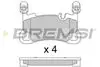 REAR BRAKE PAD - BP3940, 9V0698451K, 9Y0698451, 9Y0698451H, 9Y0698451K, 9Y0698451P, 9Y0698451AC