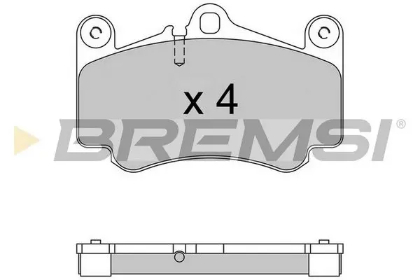FRONT BRAKE PAD - BP3572CE, 99635194910, 99635194911, 99635194912, 99635194091, 99735194902, 99735194903
