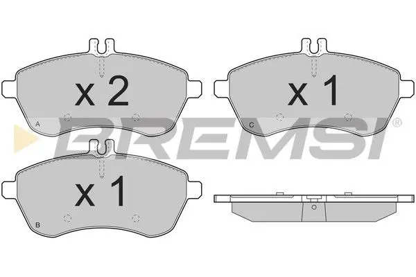FRONT BRAKE PAD - BP3327, A0054201520S1, A0054200820, A0054200920, A0054201220 , A0054201520 , A0064207120, A0074201620 , A0074205520 , A0074205620 , A0074205720 , A0074209220 , A0074209290 , 7420552095, A0054200820(MERCEDES-BENZ), A0054200920(MERCEDES-BENZ), A0054201220(MERCEDES-BENZ), A0054201520(MERCEDES-BENZ), A0064207120(MERCEDES-BENZ), A0004200305 , A0004200905 , A0004208504 , A0024202120 , A0024202220