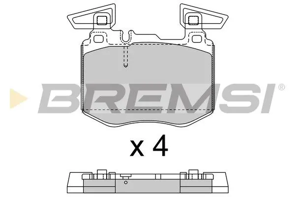 FRONT BRAKE PAD - BP4029CE, A0004206502 , A000420650265 , A0004207402 , A0004207902 , A000420790228 , A0004208103 , A0004208503