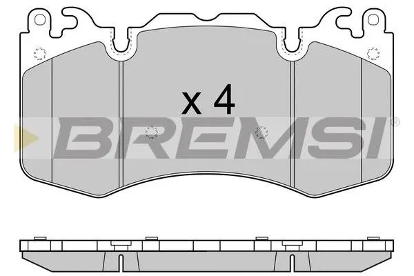 FRONT BRAKE PAD - BP3414, LR016684 , LR020362 , LR039526 , LR064181 , LR083935 , LR093886 , LR110075 , LR110087 , LR114004 , LR156926