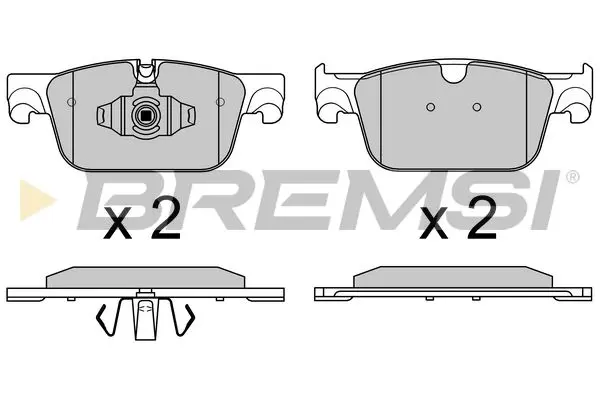 FRONT BRAKE PAD - BP3749, 31423651, 31423652, 31658359, 32276321
