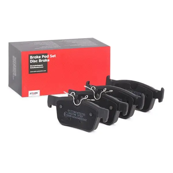 REAR BRAKE PAD - SKBP-0011968, 31423653, 31423654, 31665837, 31687502, 32287430