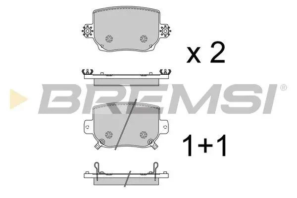 REAR BRAKE PAD - BP4055, 8008246-00-A, 8008246-00-B, 8008246-00-D, 800824600C, 8008247-00-B, 800824600A , 800824600D , 800824700A , 800824700B