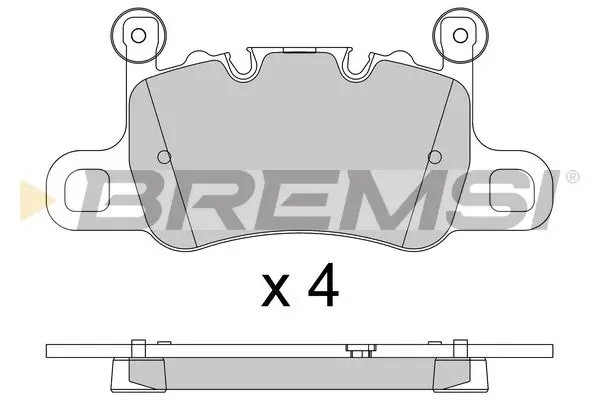 REAR BRAKE PAD - BP3804, 971698451B, 971698451E, 971698451J, 971698451N, 971698451B(PORSCHE), 98135294880, 98135294980, 99135294601, 99135294880, 99135294881, 99135294883, 99135294980, 99135294981, 99135294701, 99135294882, 992698093E, 9GT698451G, 9Y0698451D, 9GT698451P