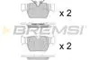 REAR BRAKE PAD - BP3903, 34206885600