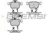 REAR BRAKE PAD - BP4045, 8V0698451E, 8V0698451C